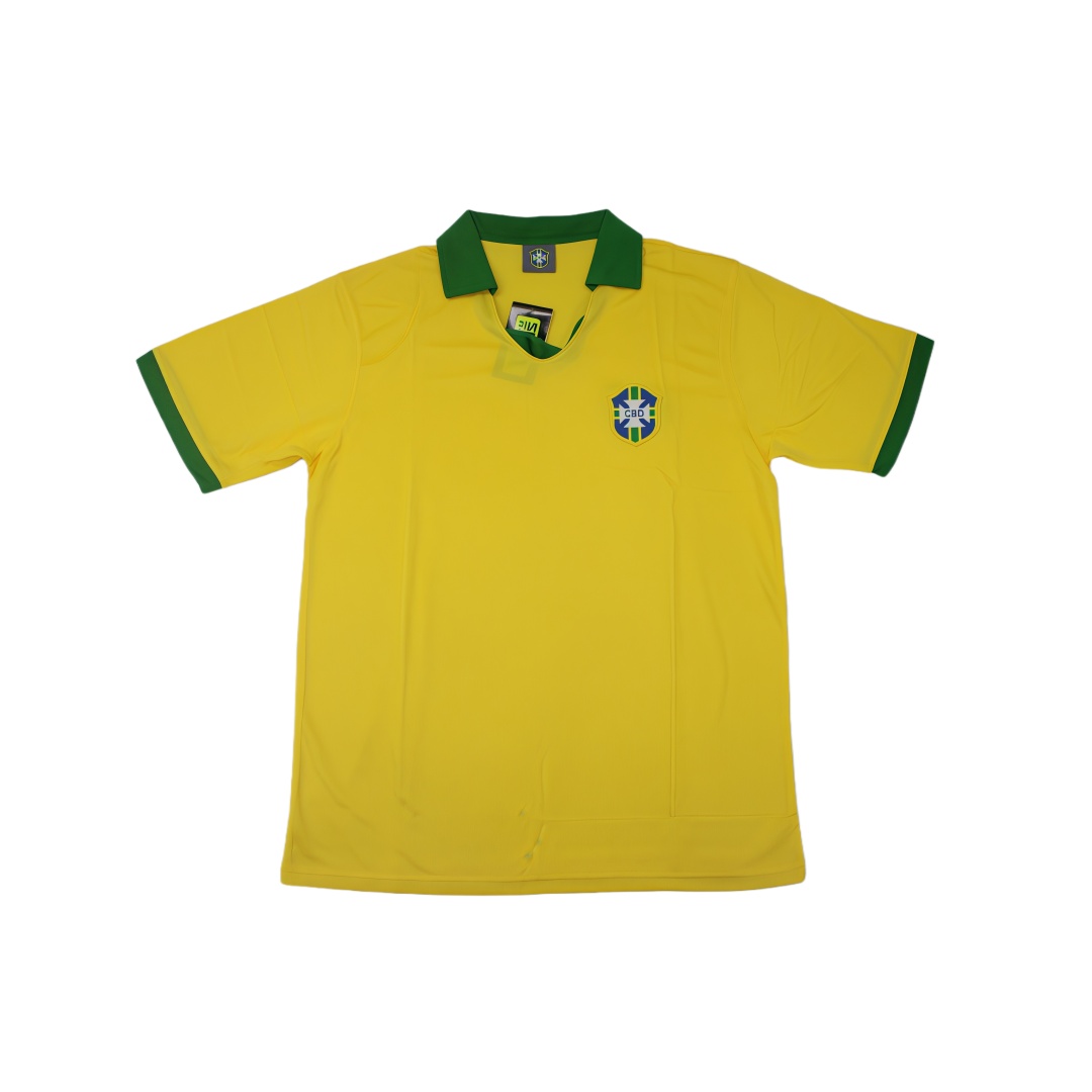 1958 Brazil Home Retro Football Shirt 1958 Brazil Home Retro Football Shirt