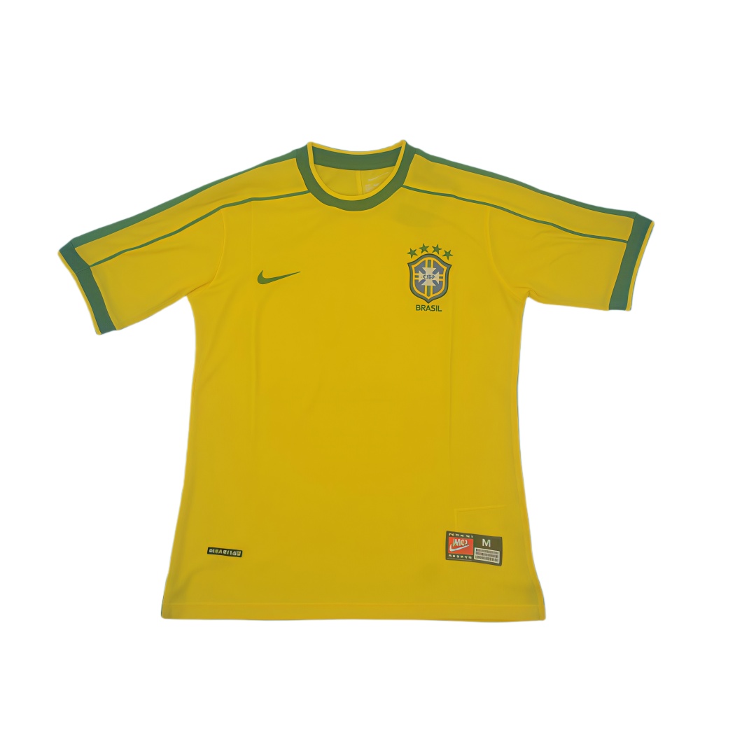 1998 Brazil Home Retro Football Shirt 1998 Brazil Home Retro Football Shirt